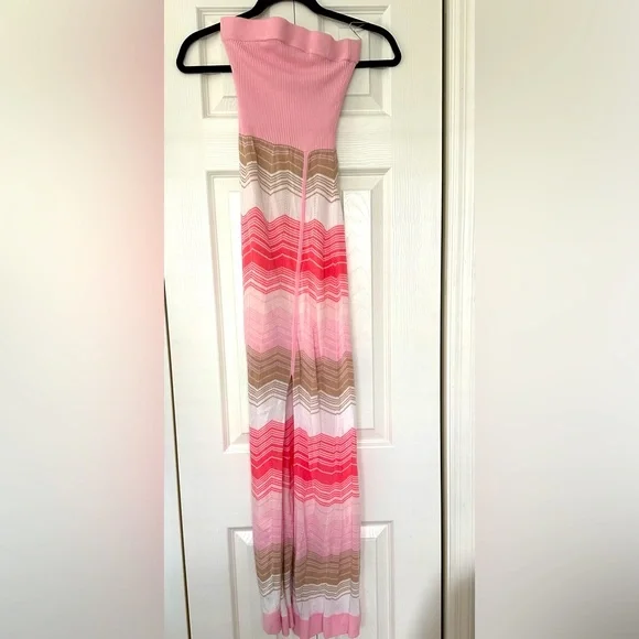 knee length dresses for ladies Aston Bow Front Maxi Sweater Dress in Pinkish Petal – Bump Friendly & Inclusive Sizing (XS-3XL) Large